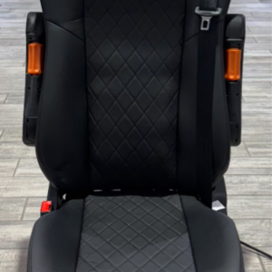 High quality foam super fine leather heat  cool and massage black diamond Driver Side SL-10003