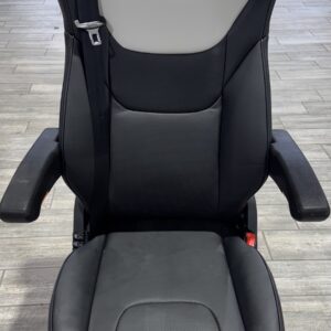 high quality foam fine leather heat cool and massage white SL-10002