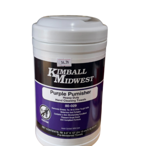 Kimball Midwest Purple Pumisher Hand Cleaning Towel