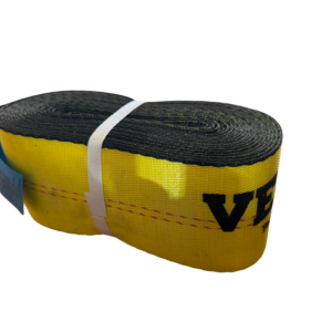 VEVOR 4" x 30' Truck Straps Tie Down Winch Straps w/ Flat Hooks 10 Pack Yellow