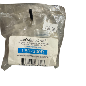 Maximma LED-300CL RED LED interior COURTESY light with flange